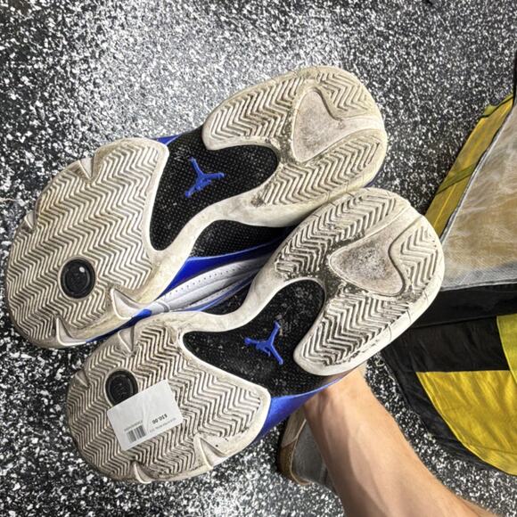 Jordan Air Jordan 14 Retro Hyper Royal White/Hyper Royal/Black 2020 487471-104 main image 5